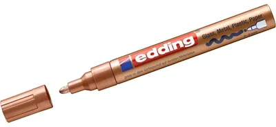 Produktbild von Edding 750, Kupfer, Mehrfarbig, 1 Farben, Rundspitze, Rund, 2 mm