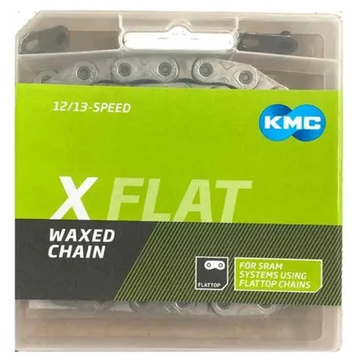 Immagine prodotto di Catena KMC X-Flat, Sram 12/13 velocità, 126 maglie, EPT, cerata