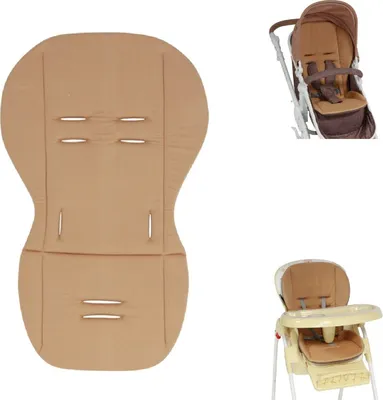 Produktbild von Lorelli Kindersitzeinlage Travel Comfort, Kinderwagen, Hochstuhl, Sitzauflage beige