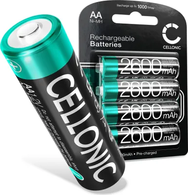 Produktbild von subtel 4x Akku für Kamera Kompatibel mit Nikon Coolpix B500, Coolpix 3100, Coolpix 3200, EN-MH1 - (2600mAh, 1.2V)