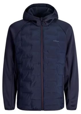 Image de Jack & Jones 12288894_2078_XXL, Unie, Adulte, Fermeture éclair, Polyester, Bleu