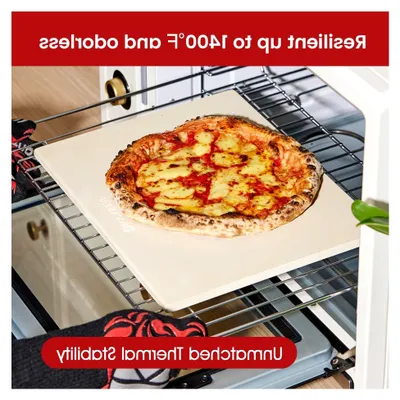 Produktbild von Pizzastein, 38,1 x 30,5 x 1,5 cm