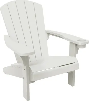 Immagine prodotto di Keter Alpine Adirondack, Salotto, Terrazza, Fisso, Seduta rigida, Schienale rigido, Plastica, Bianco