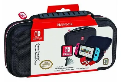 Image de Switch Travel Case NNS40 (black) sous licence officielle - Bigben Interactive AL109128 - (Matériel / accessoires Nintendo Switch)