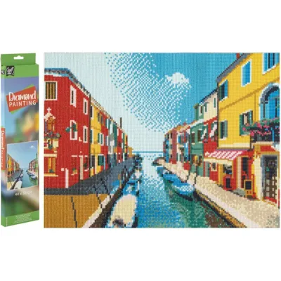 Produktbild von GRAFIX Diamantmalerei Wasserkanal 40x50cm