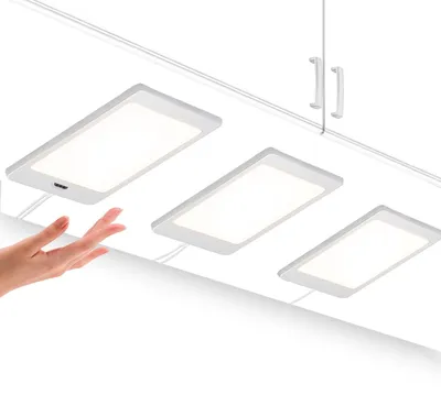 LED Unterbauleuchte 3er Set, Handsensor, 4000K, 450lm, 5W