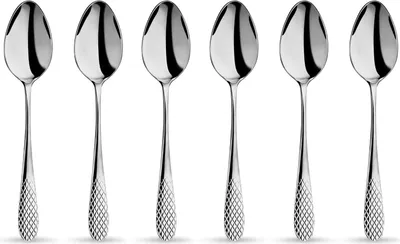 Produktbild von Wilmax Dessertlöffel Set 6-teilig 19 cm Edelstahl – WL-999207/6C