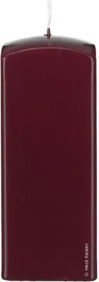 Produktbild von Quader Kerzen, Quadratische Kerzen Bordeaux 150 x Ø 70/70 mm, 4 Stück