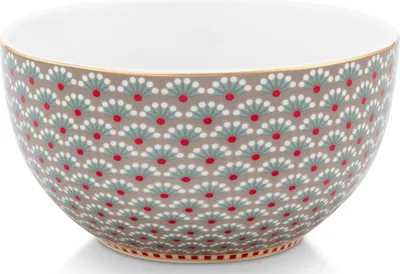 Produktbild von PIP STUDIO Blooming Tales Khaki Bowl 12cm