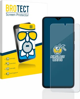 Produktbild von BROTECT Entspiegelungs Schutzglas für Xiaomi Redmi 12C Schutzfolie Panzer Folie Glas Display Schutz matt