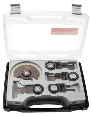 Produktbild von Makita E-29854 Starlock Multitool Sägeblatt Set 5 tlg. für Holz & Metall