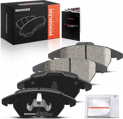 Produktbild von Frankberg 4x Bremsbeläge Vorderachse für Audi A1 Sportback Citroën C4 Coupe I Kasten/Schrägheck 2003-2019