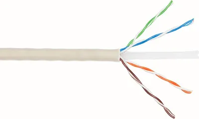 Produktbild von LINK LK305U6S, 305 m, Cat6, U/UTP (UTP), Grau
