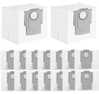 Produktbild von Staubsauger-Ersatzbeutel - 12 Stück - Kompatibel mit S8+ S8 Pro Ultra S7 MaxV Ultra S7 Max Ultra Q7 Max+ Q8 Max+ Q5 Pro+ Q5 Max+ Q10 X5+ S5+ Q7 M5+ L5+