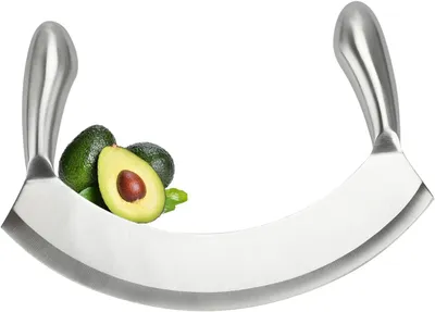 Immagine prodotto di Tagliapizza in acciaio inossidabile, 22 cm, con manico ergonomico, multifunzionale per la cucina