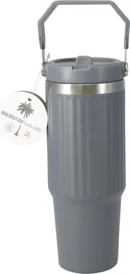 Zdjęcie produktu dla Termos stalowy z uchwytem VARMÖ, 900 ml