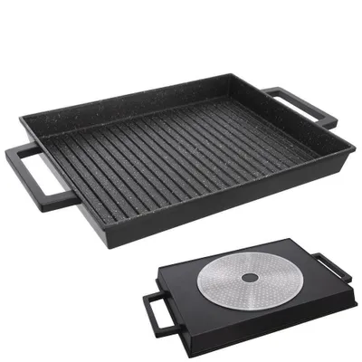 Produktbild von ORION Grillplatte Grillpfanne aus Granit GRANDE zum Grillen