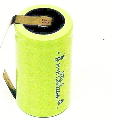 Produktbild von XCell Mono Akku Flattop Ni-MH 1,2V 9000 mAh D  Flattop mit Lötfahne