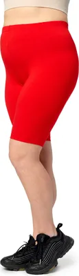 Image de Merry Style - Shorts pour femmes grandes tailles - Leggings courts - Cuissard de cyclisme confortable en viscose MS10-450 (rouge, 5XL)