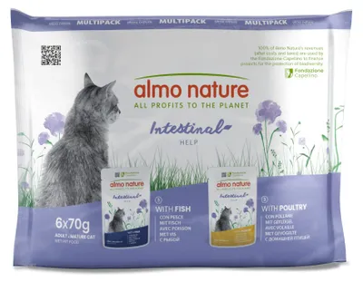 Productafbeelding van Almo Nature 529495MULTI, Geschikt voor volwassen dieren, Geschikt voor alle rassen, Met vis en gevogelte, 420 g, Zonder kunstmatige kleurstoffen