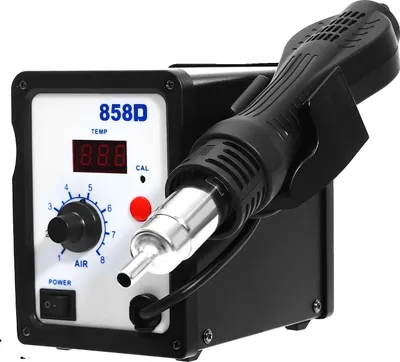 Obrázok produktu pre Spájkovacia stanica, výkon 700 W, nastaviteľná teplota 100–450 °C, čierna