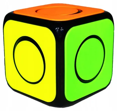 Produktbild von QiYi O2 Spinner Speed Cube Schwarz Professionell Schnell