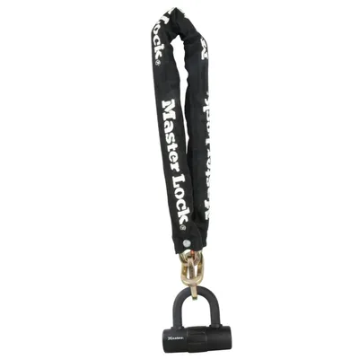 Produktbild von Master Lock Kette aus Stahl 10mm m. Mini-Bügelschloss 8234EURDPRO
