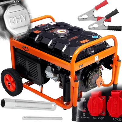 Obrázok produktu pre KRAFT&DELE | Invertorový generátor elektrickej energie, 3500W, 12/230V, generátor núdzového napájania, pre domácnosť, garáž, dielňu, stavenisko