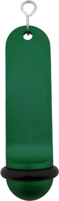 Produktbild von CombiCraft Big Classic Grün Aluminium Hotel Schlüsselanhänger 105x30 mm - 5 Stück