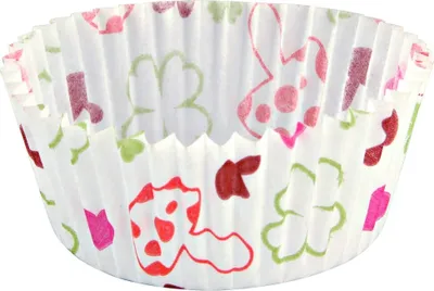 Produktbild von Dr. Oetker Papier-Backförmchen "Glück", bunte Muffinförmchen aus Papier, Förmchen für Cupcakes, Muffins und Pudding - hitzebeständig bis 220°C (Farbe: Bunt), Menge: 50 Stück