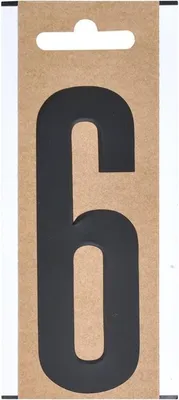 Zdjęcie produktu dla Etykieta "6" 10cm