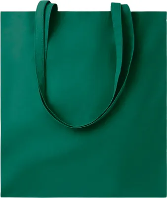 Image de SOLs 04101 | Shopping Bag Ibiza Sac à provisions - Couleur : Bottle Green - Taille : 38 x 42 cm