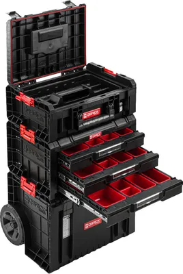 Produktbild von Pojízdný dílenský vozík na nářadí - PAFEN Premium - Box na nářadí na kolečkách 445 x 375 x 755 mm Velmi robustní dílenský vozík odolný proti chemiká