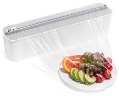 Produktbild von Spender für Alufolie und Frischhaltefolie mit integriertem Schneidemesser