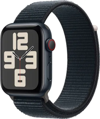 Produktbild von Apple Watch SE GPS+Cell 44mm Alu Mitternacht Sport Loop