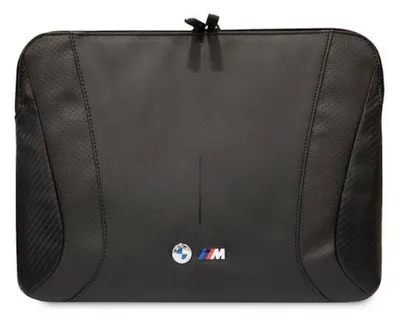Produktbild von Bmw Carbon & Perforierte Laptop-Hülle 14 - Schwarz