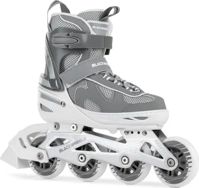 Produktbild von Inline korčule Blackwheels Flex Pro sivé kolieskové korčule v 4 veľkostiach 34-37