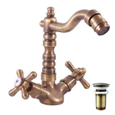 Immagine prodotto di Slezák-RAV Rubinetto per bidet Slezák RAV Morava Retro MK121/9SM Colore: ottone vecchio, Dimensione: 1/2''