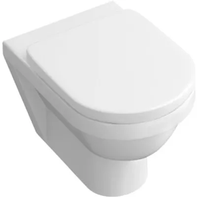 Produktbild von Villeroy & Boch Wand WC (ohne Deckel) Tiefspüler OMNIA architectura 37x56cm hänge WC weiß alpin mit Ceramikplusbeschichtung, 567410R1