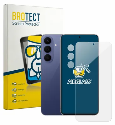 Produktbild von BROTECT Schutzglas für Samsung Galaxy S26 FE (Display+Kamera) Schutzfolie Panzer Folie Glas Display Schutz klar