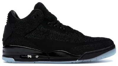 Produktbild von Jordan 3 Retro Flyknit Black - EU 44