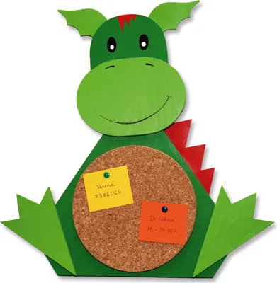 Produktbild von Dino Holz Pinnwand Bausatz Kinder