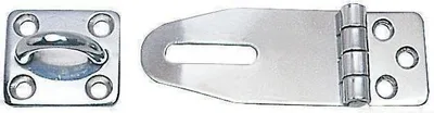 Produktbild von Osculati Heavy Duty Hasp and Staple SS 33x87mm Bootsbeschlag