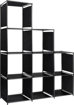 Produktbild von Stufenregal 130×45×170 cm Stoff