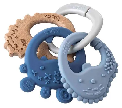 Produktbild von B.box Trio Beißring, blau