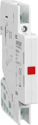 Produktbild von Leuchtmelder Kontrollleuchte Phasenkontrolle halbmodular semimodular 1/2 Module Rot
