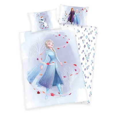 Produktbild von "Disney´s Eiskönigin 2" Bettwäsche / Babybettwäsche / Kleinkinderbettwäsche, 100% Baumwolle ( Flanell ), 40x60 cm + 100x135 cm, Green