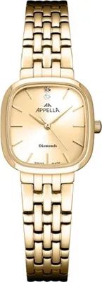 Produktbild von Uhr Appella Damen Gold appella-L50030.1111DQ