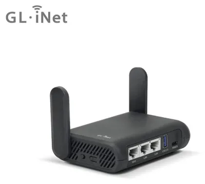 Produktbild von GL.iNet Slate Plus GL-A1300 Wi-Fi 5 Reise-Router, Dualband, OpenVPN, WireGuard und USB 3.0