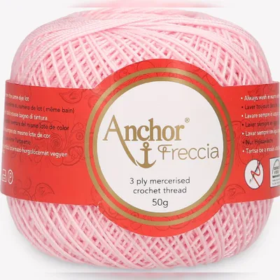 Immagine prodotto di Anchor Freccia 6 – filato di cotone per uncinetto (Colore 00048)